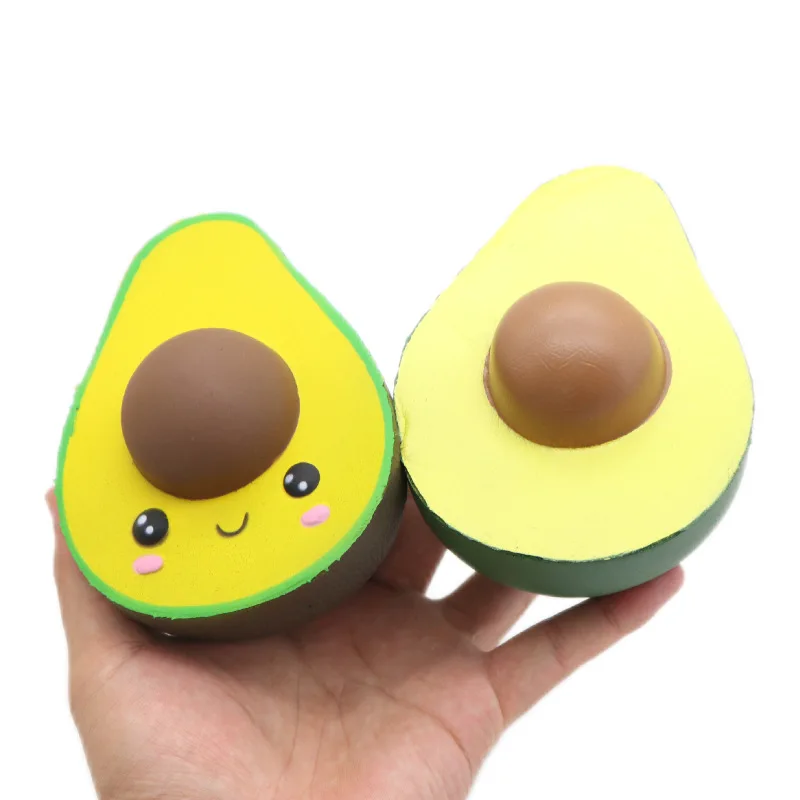 

squishy avocado Antistres Toys Simulated Fruit Series Slow Rising Stress Relief Funny Toy for Adults Baby FunnyGift