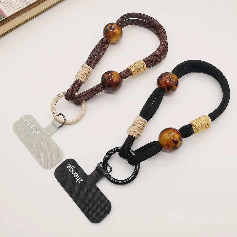 

Модная женская подвесная веревка для мобильного телефона, модная и персонализированная веревка на запястье, тканая уличная противоугонная подвесная веревка