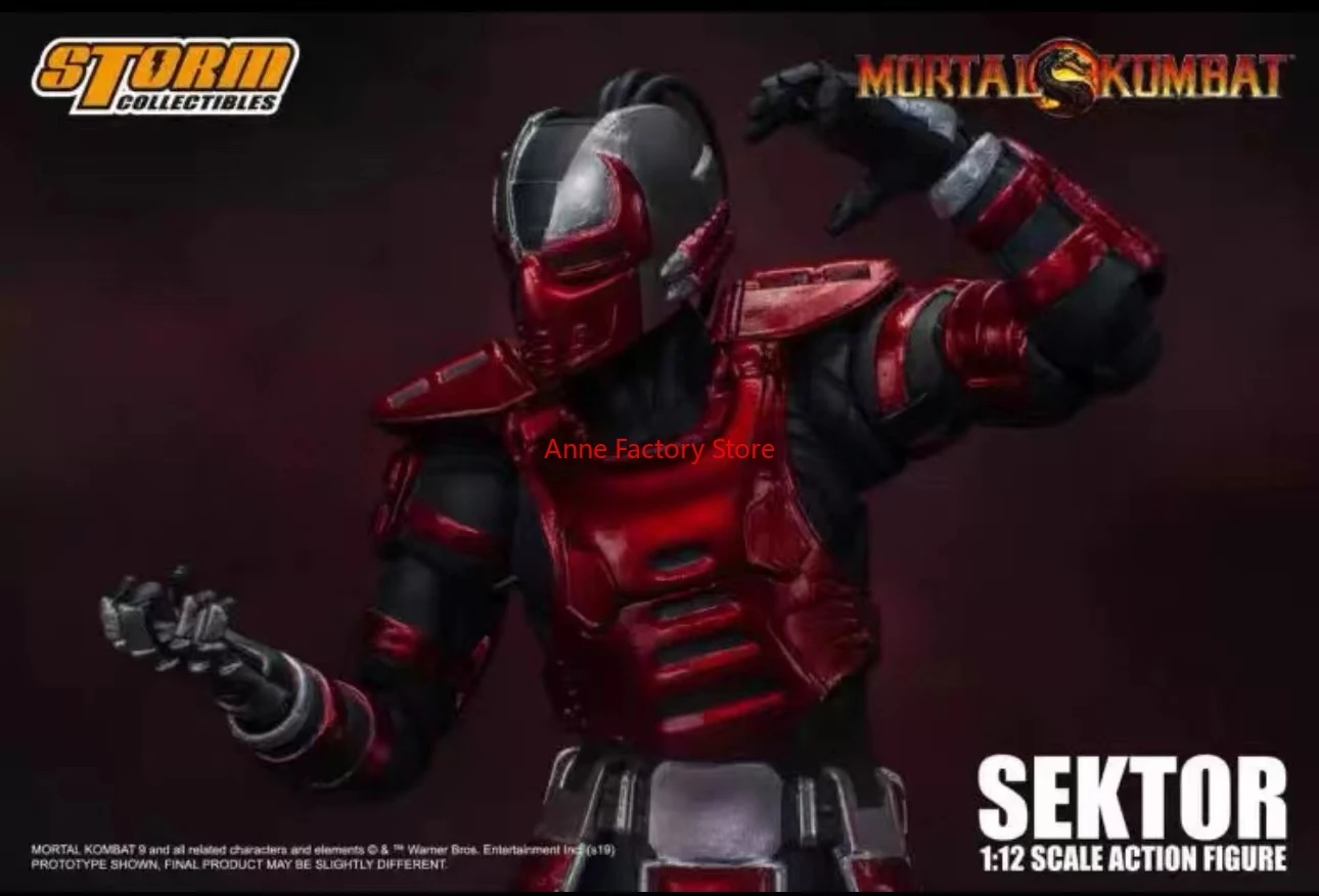 【Original】Storm Collectibles Mortal Kombat Sektor Flame Effect Special Edition 1/12 Action Figure Model Toy