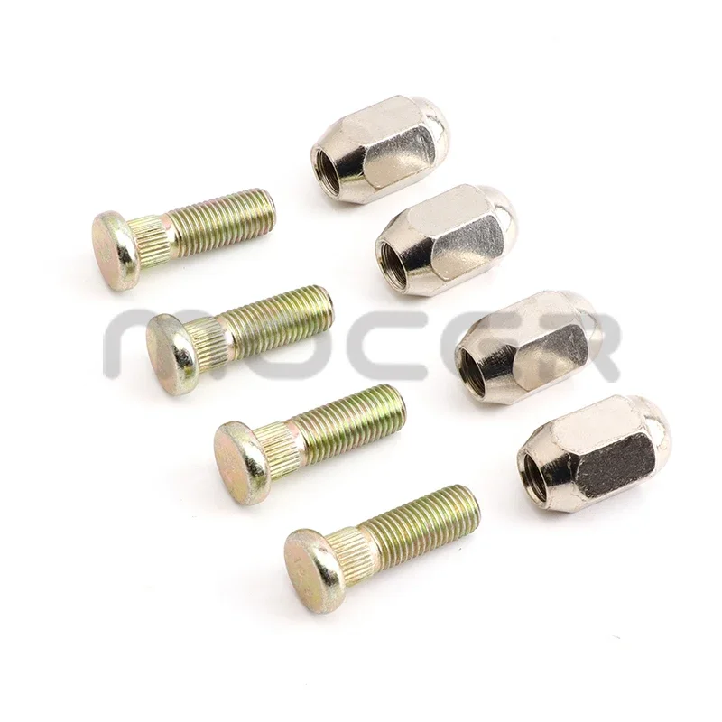 

Go Kart ATV M10x1.25 LDPKg 4pcs10.9 Tire Screws Suitable for Car Wheel Hub Fixing Flange Screw Nut Bolt Screw Nut Accessories