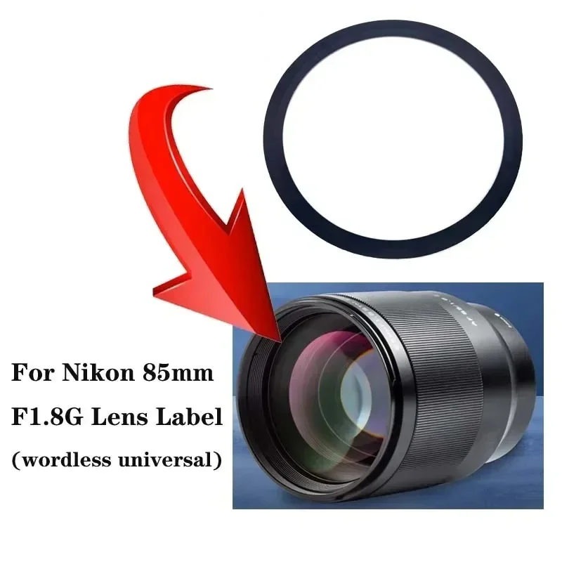 1PCS New For Nikon 85mm 85 mm F1.8G Label Stickers,Digital camera Lens Label Stickers