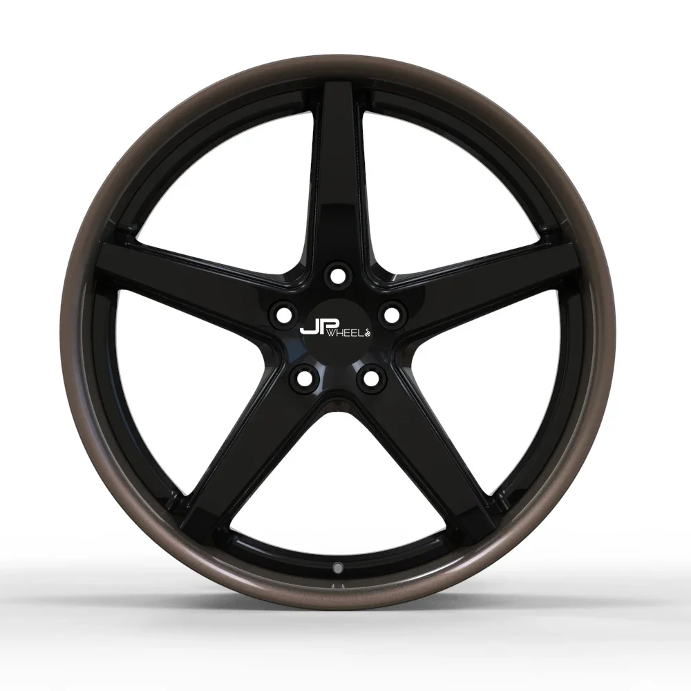 JPwheels TUV/DOT/VIA Five Spoke Aluminum Alloy Wheels 20 Inch Forged 2 Pieces Car Wheels Rims #JM7009