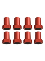 8pcs 19/20mm Workbench Peg Brake Stops Aluminium Alloy Bench Hooks Bench Dog Clamp Woodworking Table Limit Tenon