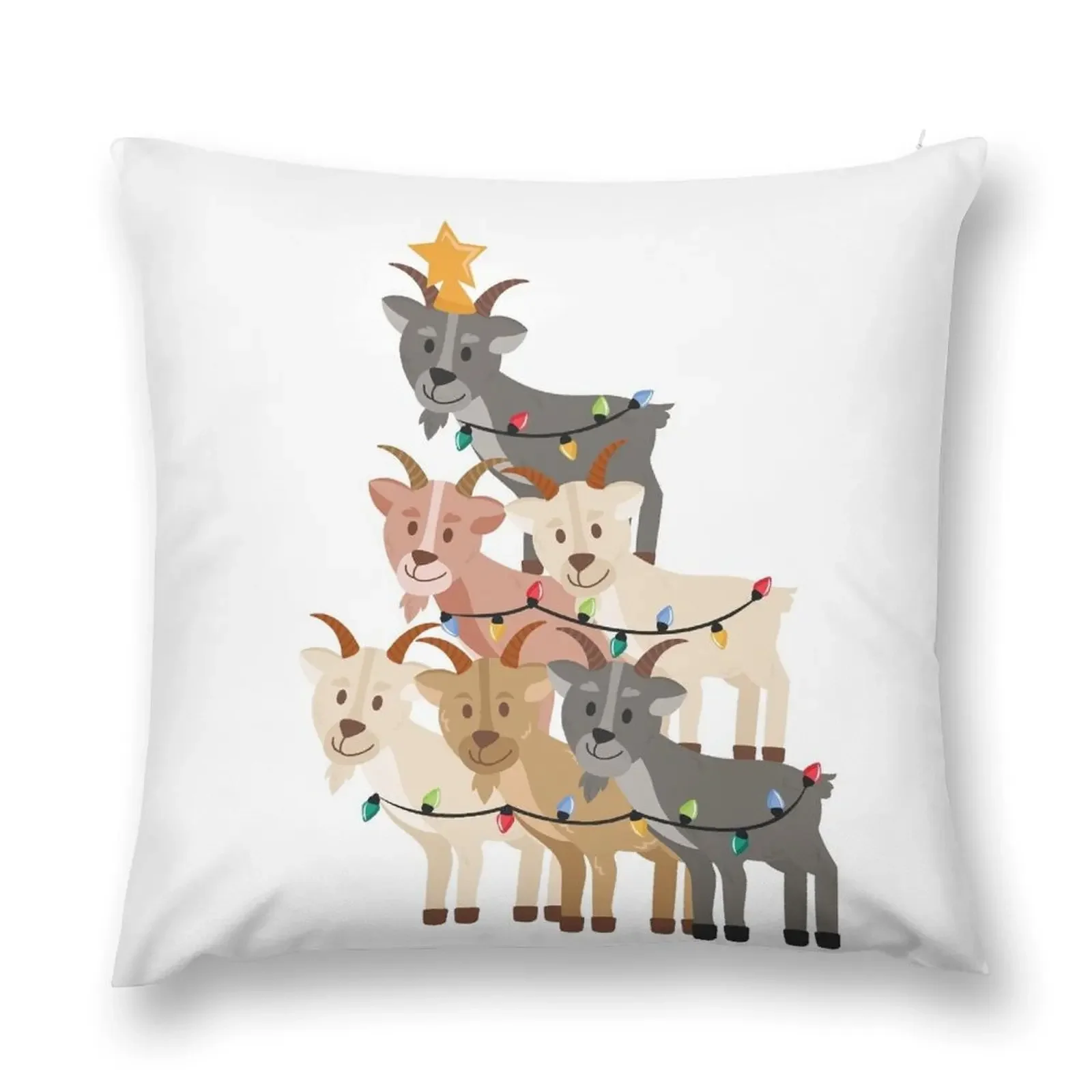 

Goats light christmas Throw Pillow Room decorating items Decorative Sofa Cushion christmas decorations 2025 pillow