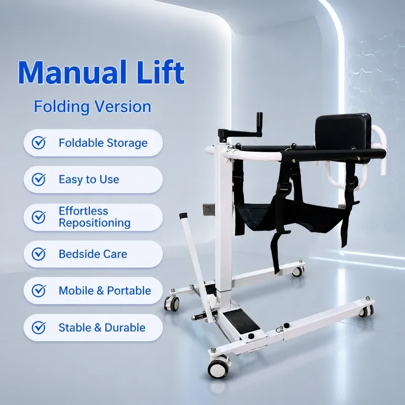 Multifunctional Electric Lifting Chair for Paralyzed Elderly Nursing Home Care Special Folding Lift Machine
