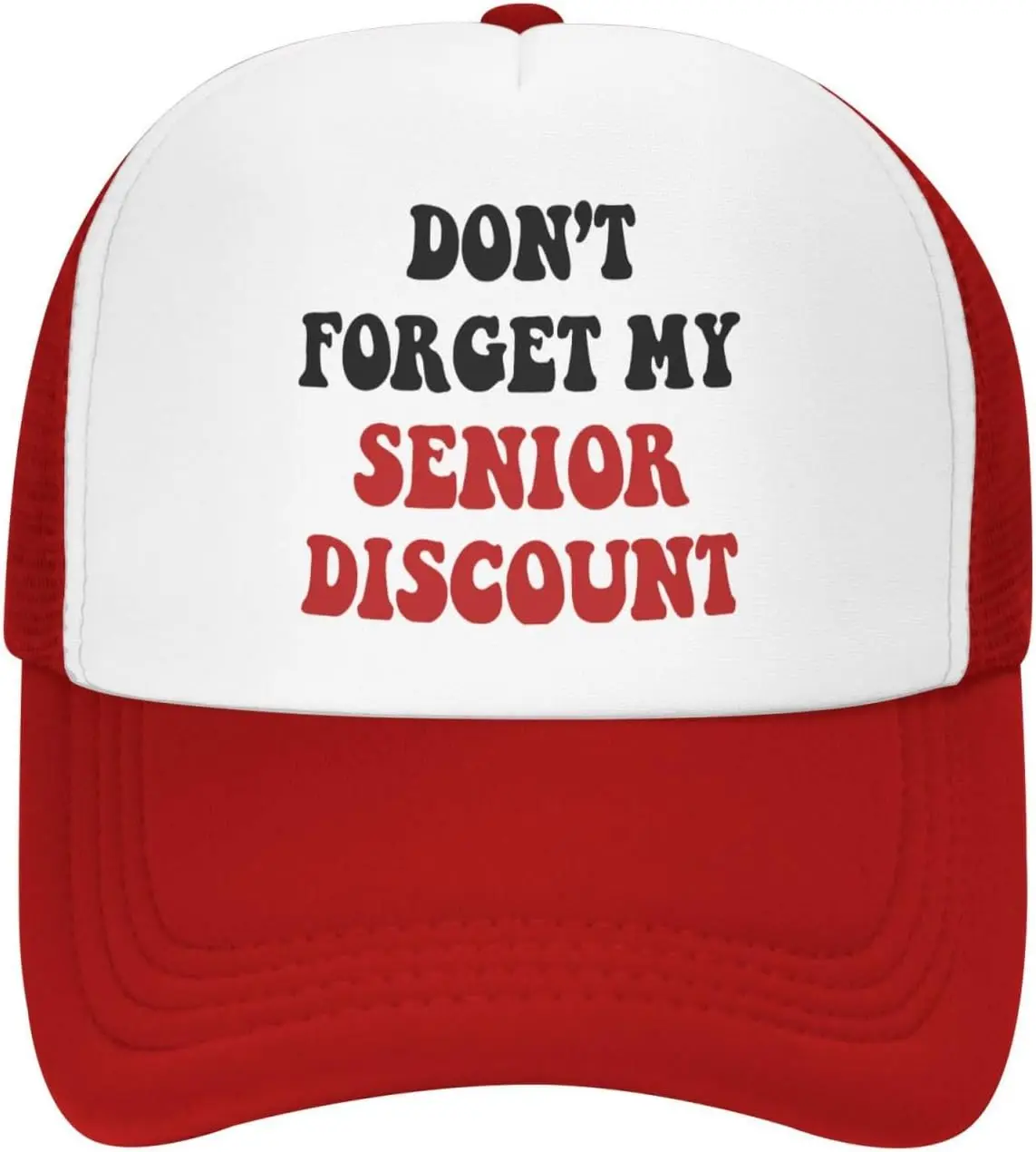 

Забавная шляпа дальнобойщика со скидкой для пожилых людей, регулируемая бейсболка из полиэстера и сетки, подарок для взрослых, на открытом воздухе