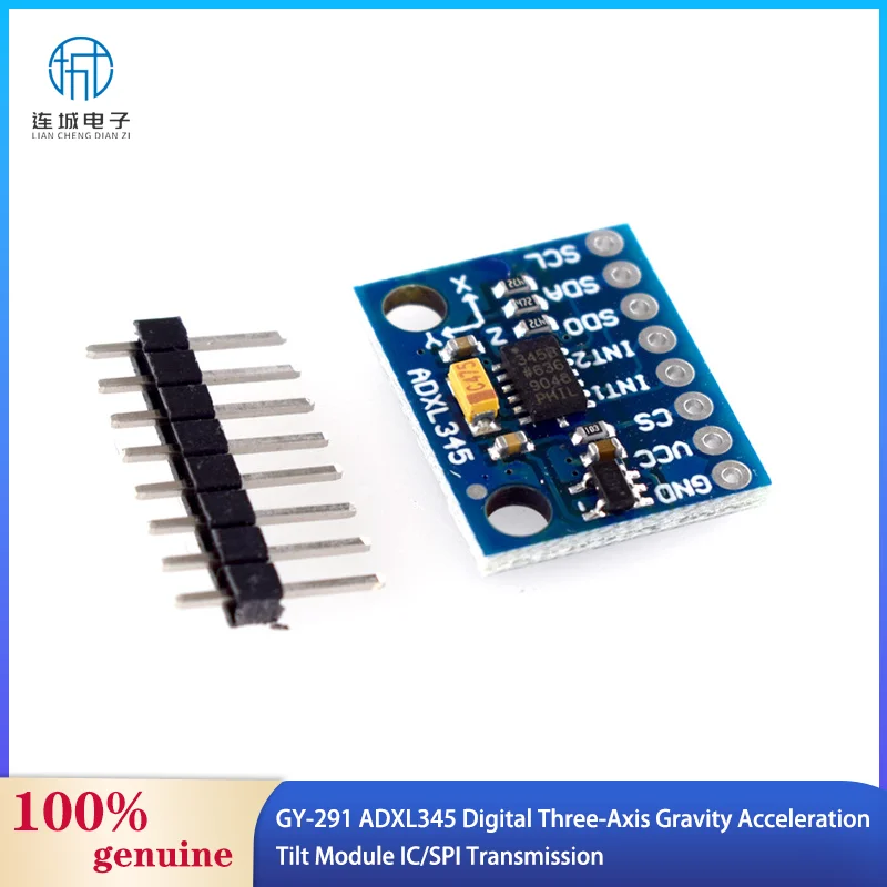 GY-291 ADXL345 Digital Three-Axis Gravity Acceleration Tilt Module IIC/SPI Transmission