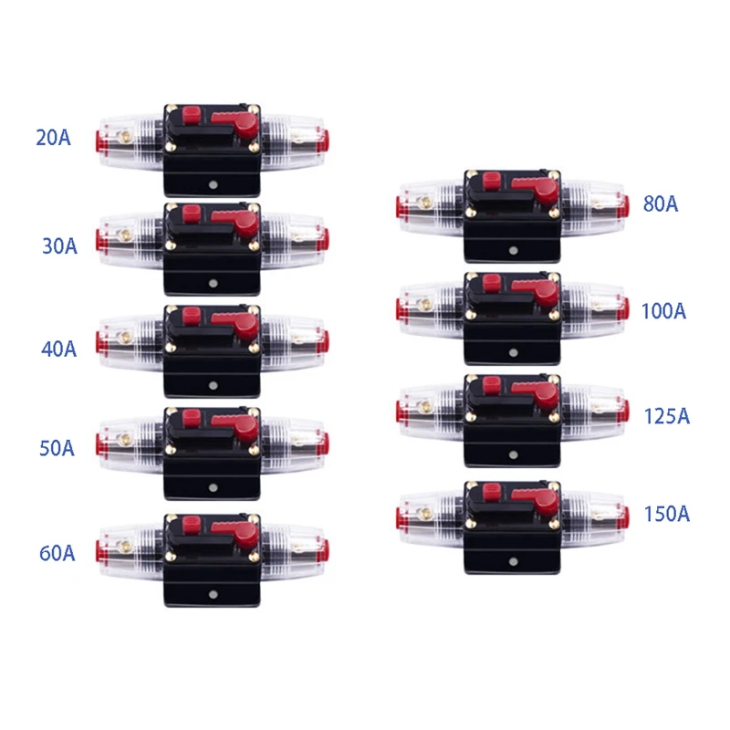 Car Audio Safety Seat Car Fused Power Supply For Fuse Tube Circuit Breaker Fuse Box