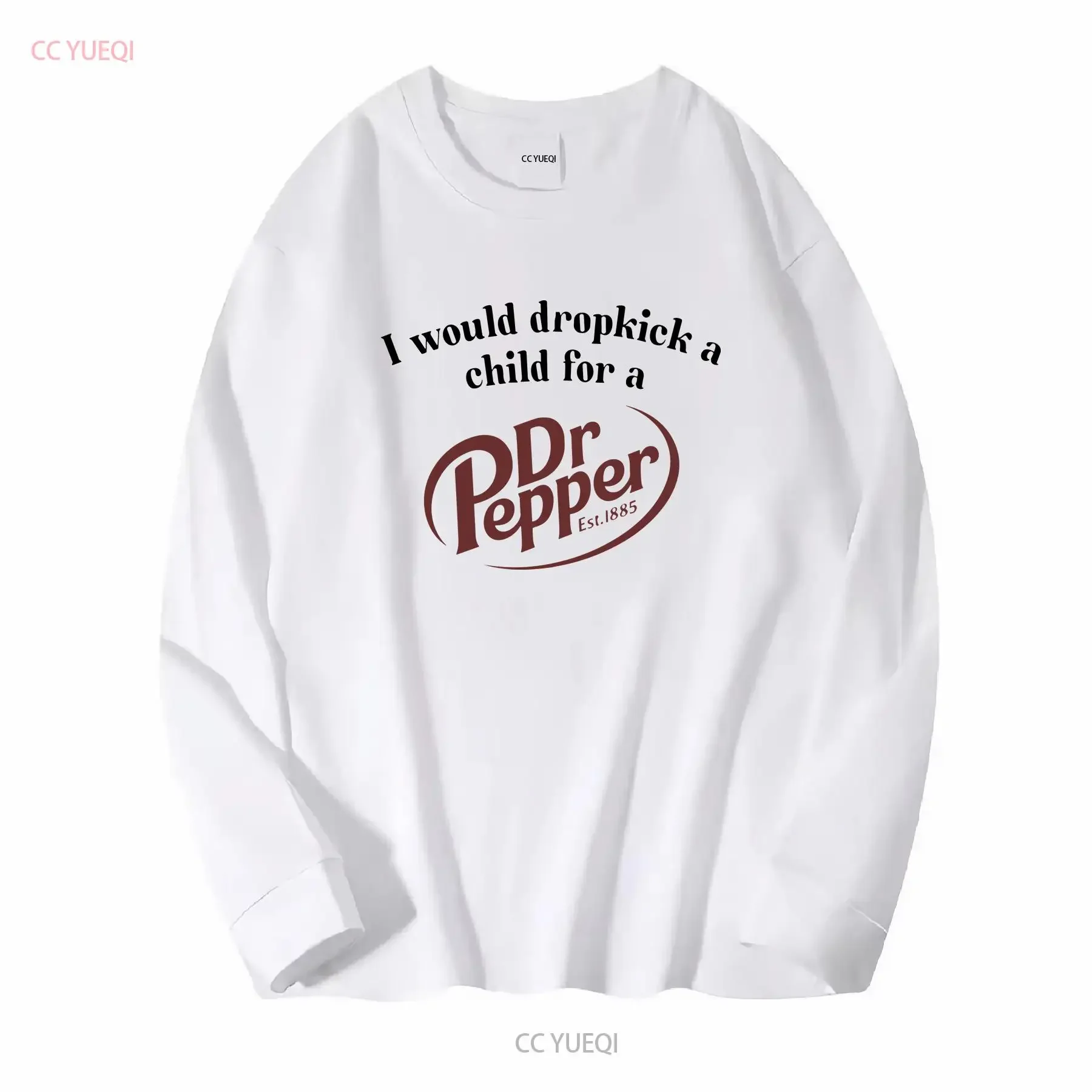 I Would Dropkick A Child For Dr Pepper T Shirt Funny Unethical Threads vintage Washed Versatile Top For Everyday Wear