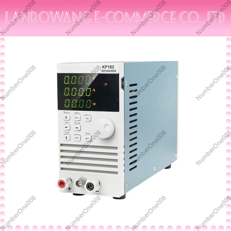 For Guangqin KP182 Programmable DC Electronic Load 200W 150V 20A 4-Digit Display Economic Battery Tester Aging Instrument