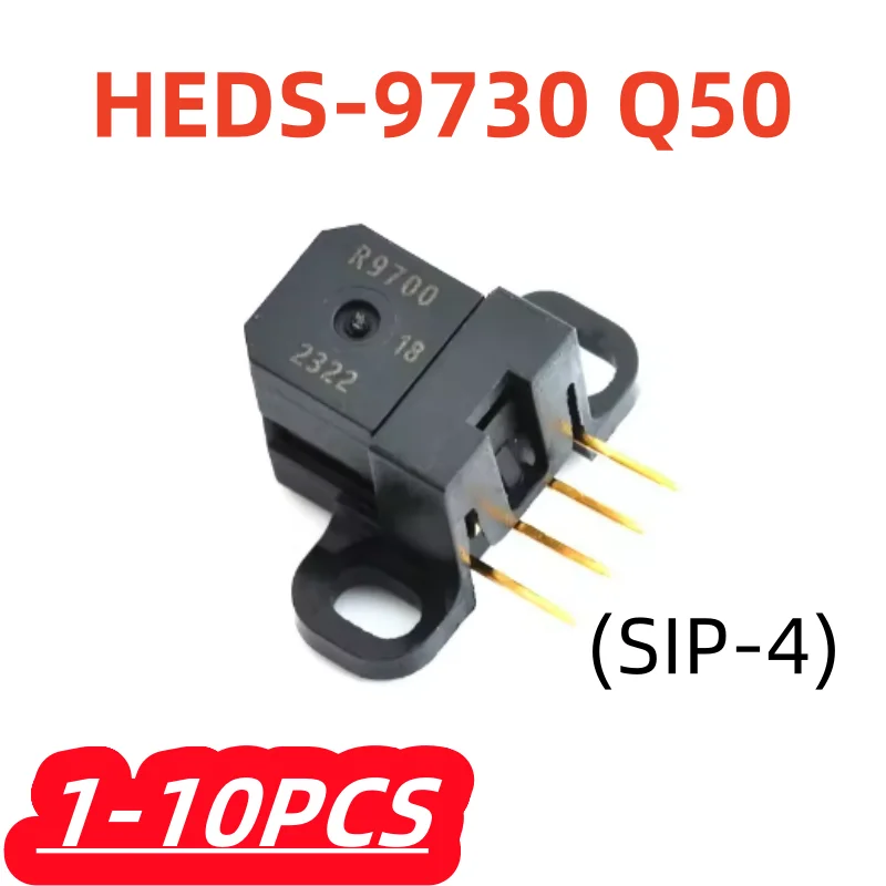 1-10Pcs/lot 100% New HEDS-9730#Q50 H9730-Q50 H9730 HEDS-9730 DIPER4 Small Optical Encoder Modules Digital Output AVAGO original