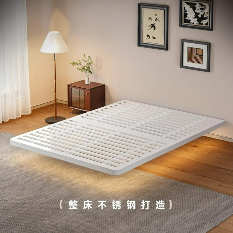

LTT thickened stainless steel suspended bed tatami bed master bedroom bed steel frame environmental protection mute