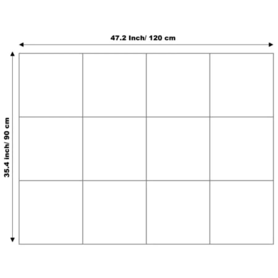 White Cork Board Tiles Large C - Home Office Alternative avaliação e preço