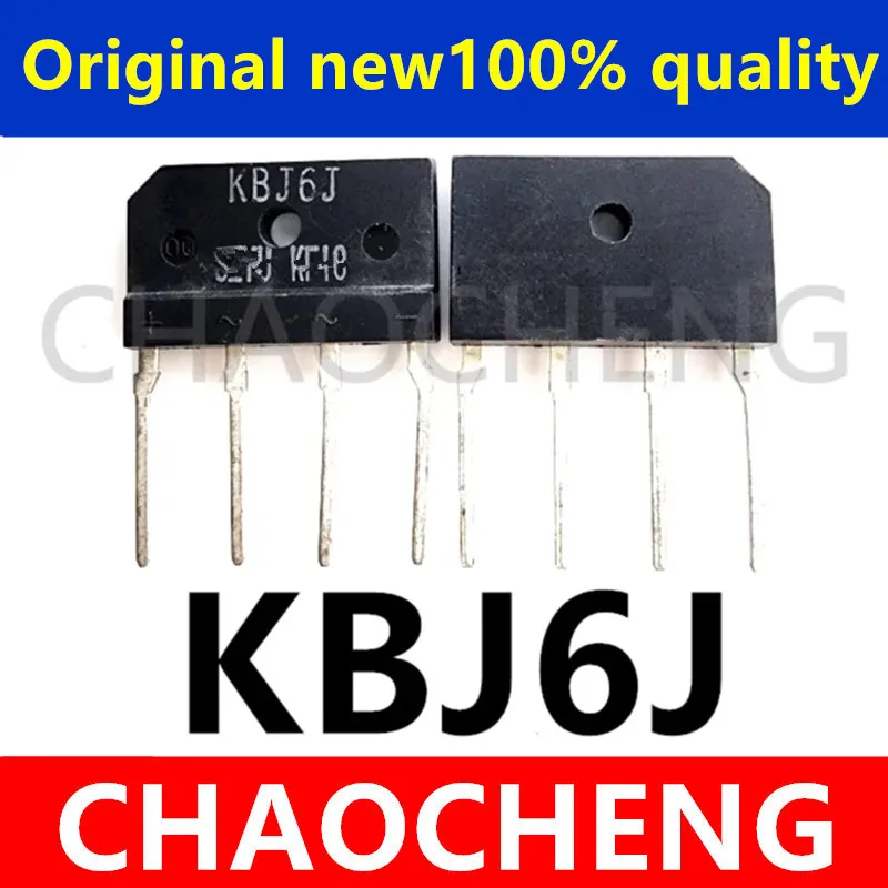 (5pcs)100% New Original KBJ6J DIP-4 10A 600V Chipset