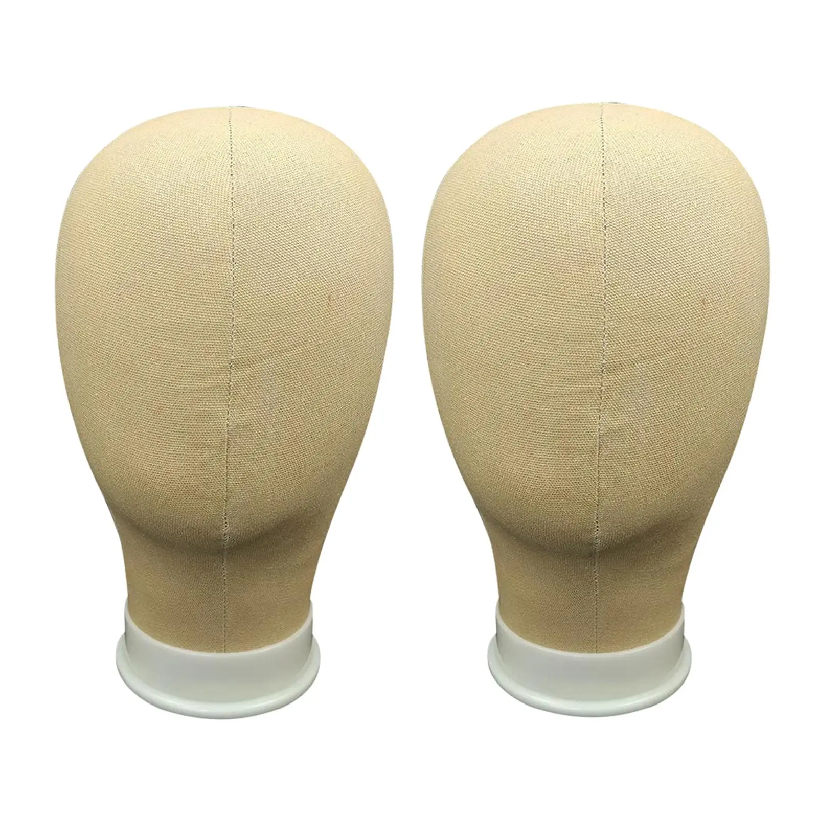 Canvas Block Wig Head, Prática Manequim para Fazer, Secagem, Styling Perucas Cabeça