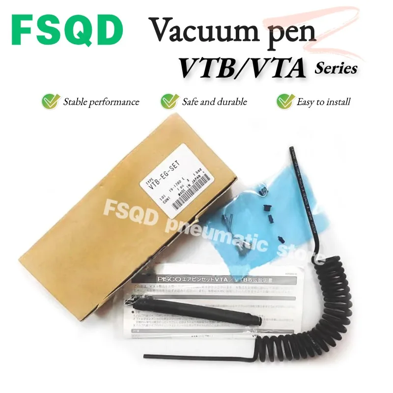 

VTB VTA-EG-W-SET 1RE 2RE 4RE 6RE 8RE 6RN 8RN-S FSQD Встроенный вакуумный генератор Ручной тип Вакуумная ручка VTB VTA