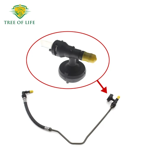 Imagen 2 del producto 1/2/5/10x conector adaptador de tubo de embrague LHD para FORD RANGER T6 T7 2011-2016 Mazda BT-50 EB3G-7A512-AA 1744096 AB397A512JB