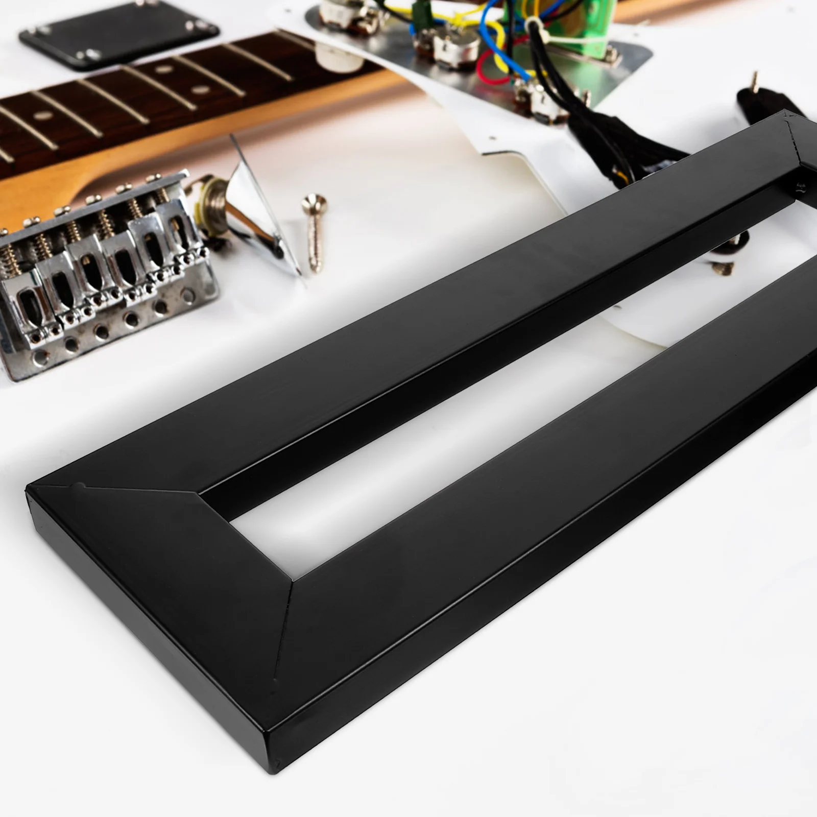 

Guitar Pedal Board Bracket Multi Effects Effector Bass Mounting Compact Lightweight Durable Small Alloy Boards For Guitar