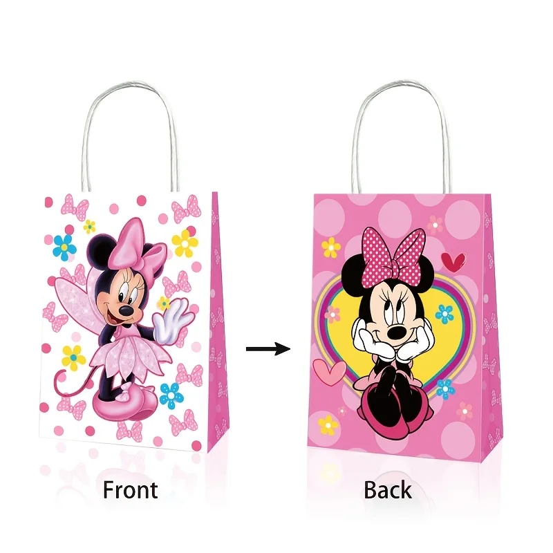 Disney Minnie anime merchandise, accessory ornaments, gift wrapping, paper bags, hand‑carried bags, gift bags