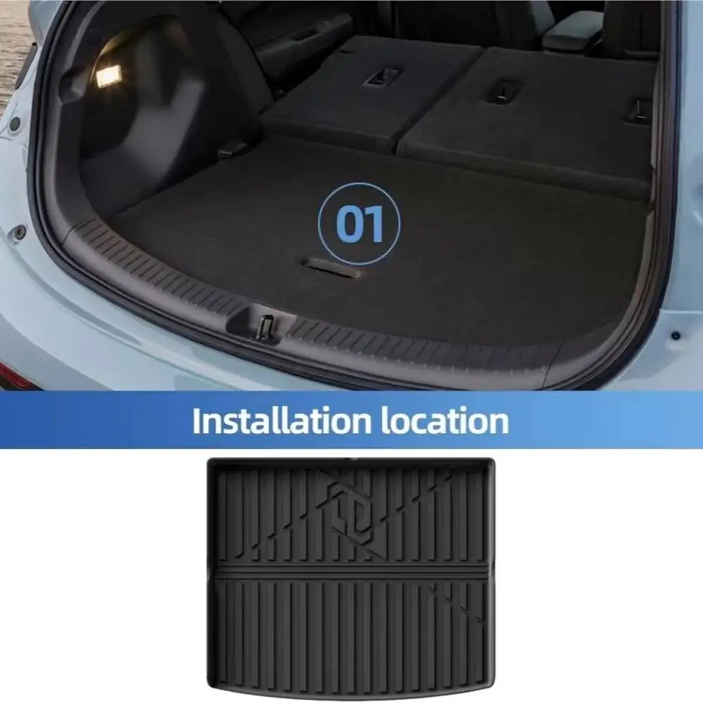 For Leapmotor C10 2025 2024-2026 TPE Car Floor Mats Cargo Liners Non-Slip Seat Back Protector Interior Accessories LHD RHD 6