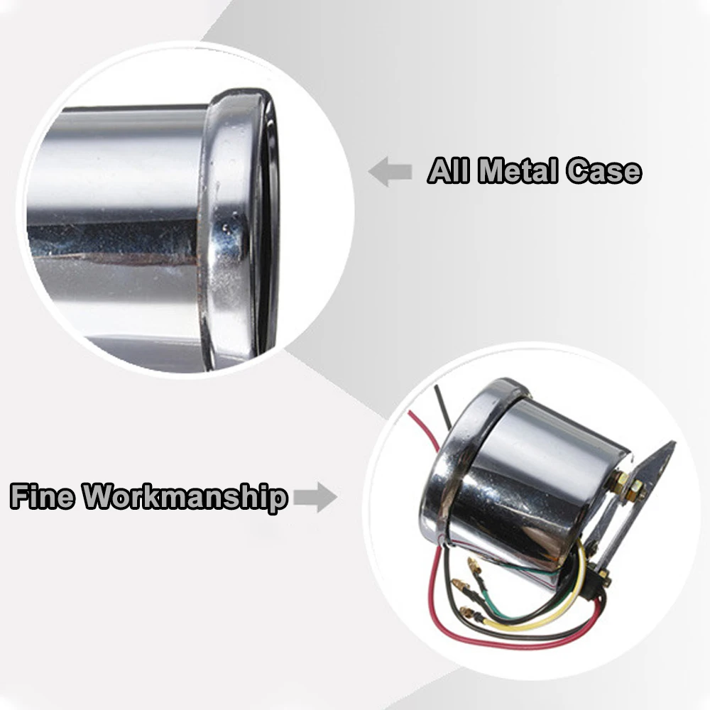 0-13000 RPM  Motorcycle Tachometer For Harley Suzuki Honda Motorcycle Odometer Speedometer Tachometer