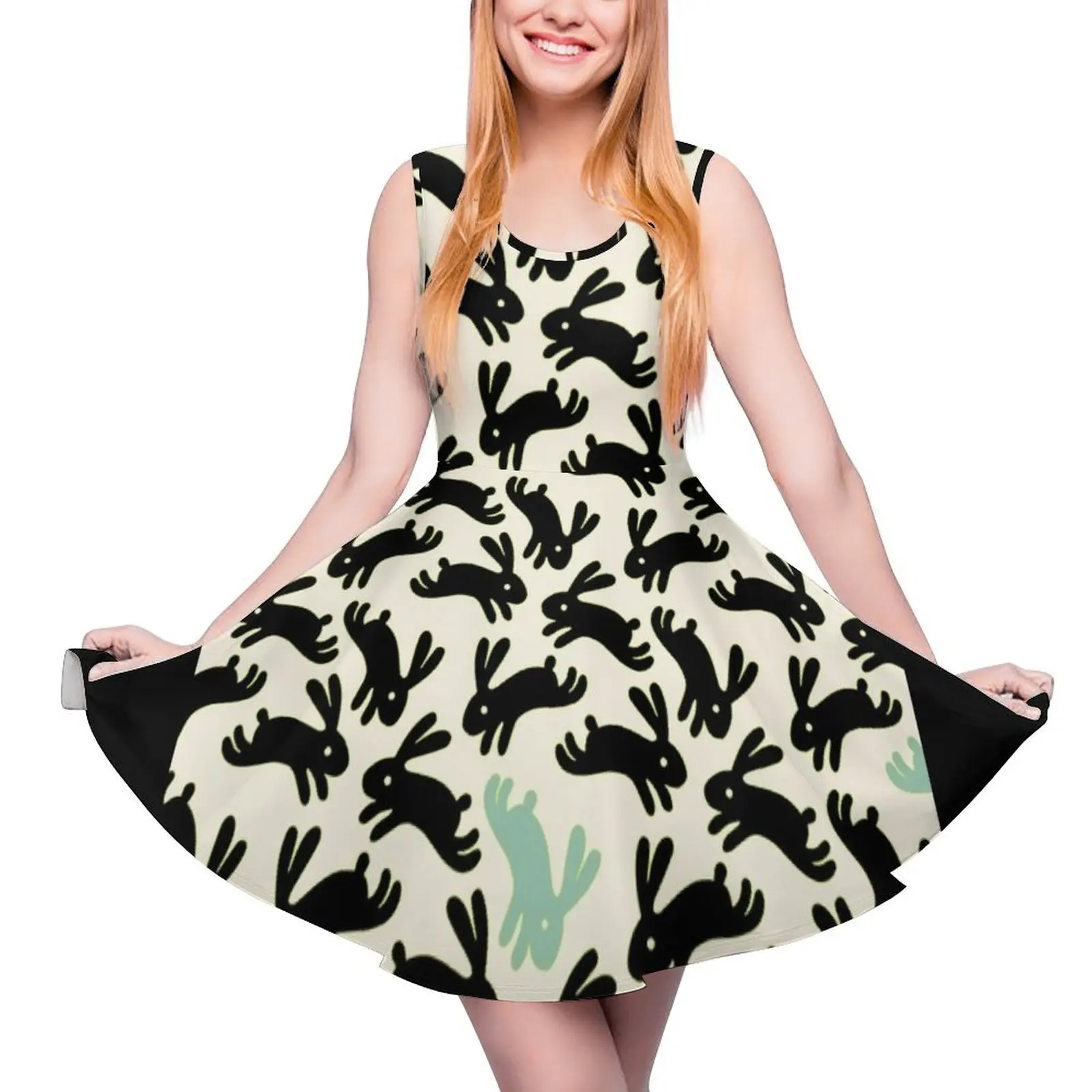 Bunny Honey Sleeveless Dress summer women