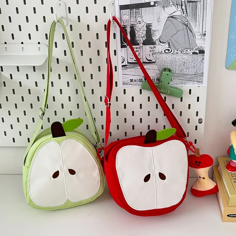 

Apple Crossbady Bag Hot Sale Sac Femme Teenage Girls Bolsos De Mujer Cute All-match Bags for Woman Adjustable Strap Bolso