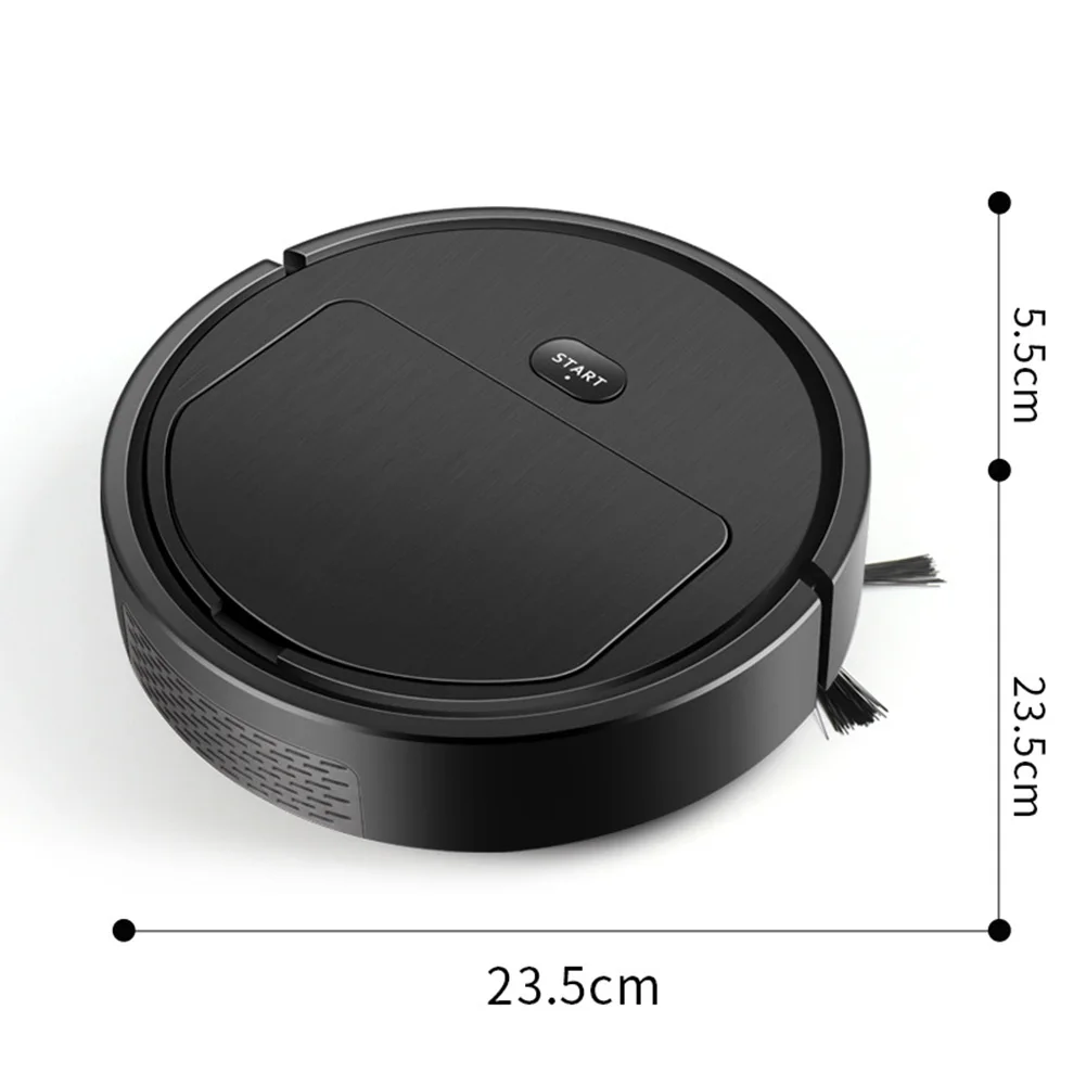 Smart Robotic Vacuum Cleaner Cleaning Tool Robotic Vacuum 3-in-1 Cleaning Powerful Suction Double-sided Brushes