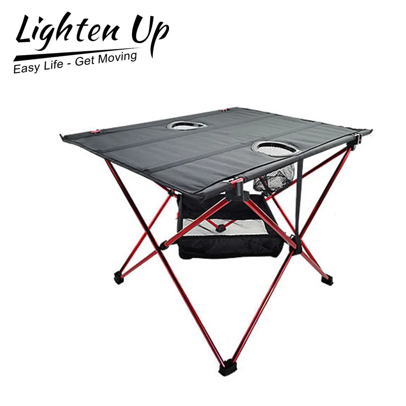 

Folding Camping Table Outdoor BBQ Backpacking Aluminum Alloy Portable Durable Barbecue Desk Furniture Computer Lightweight