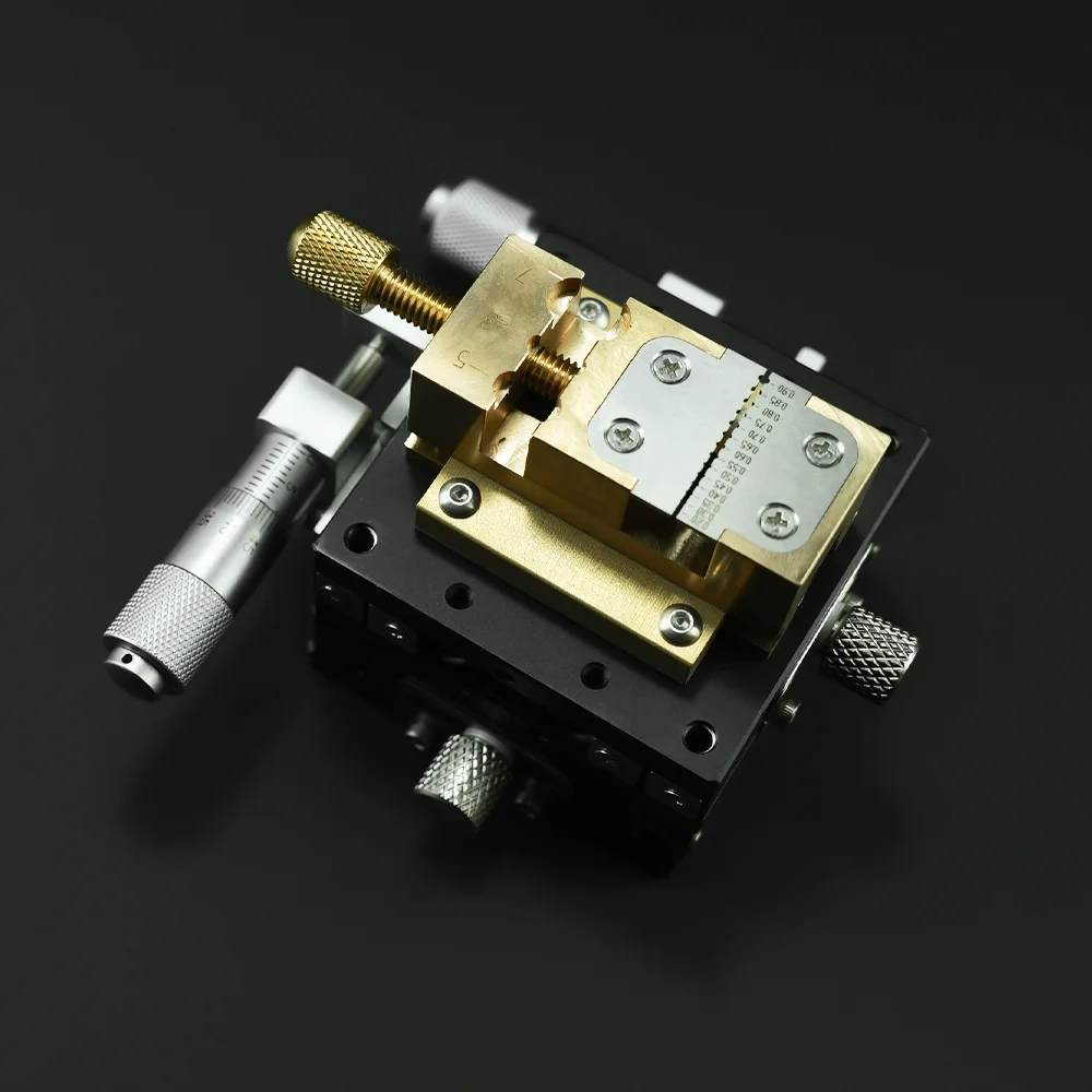 XY Axis Linear Stage Fine-tuning Frame, Precision Measurement Manual Displacement stage, Minimum scale: 0.01mm  Accuracy: 0.01