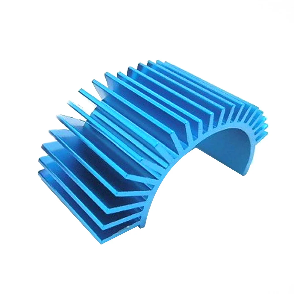 

Aluminum 540 550 Motor Heat Sink Blue Durable Alloy for Minis Buggies Boats Aluminum Heatsink Motor Heat Sink