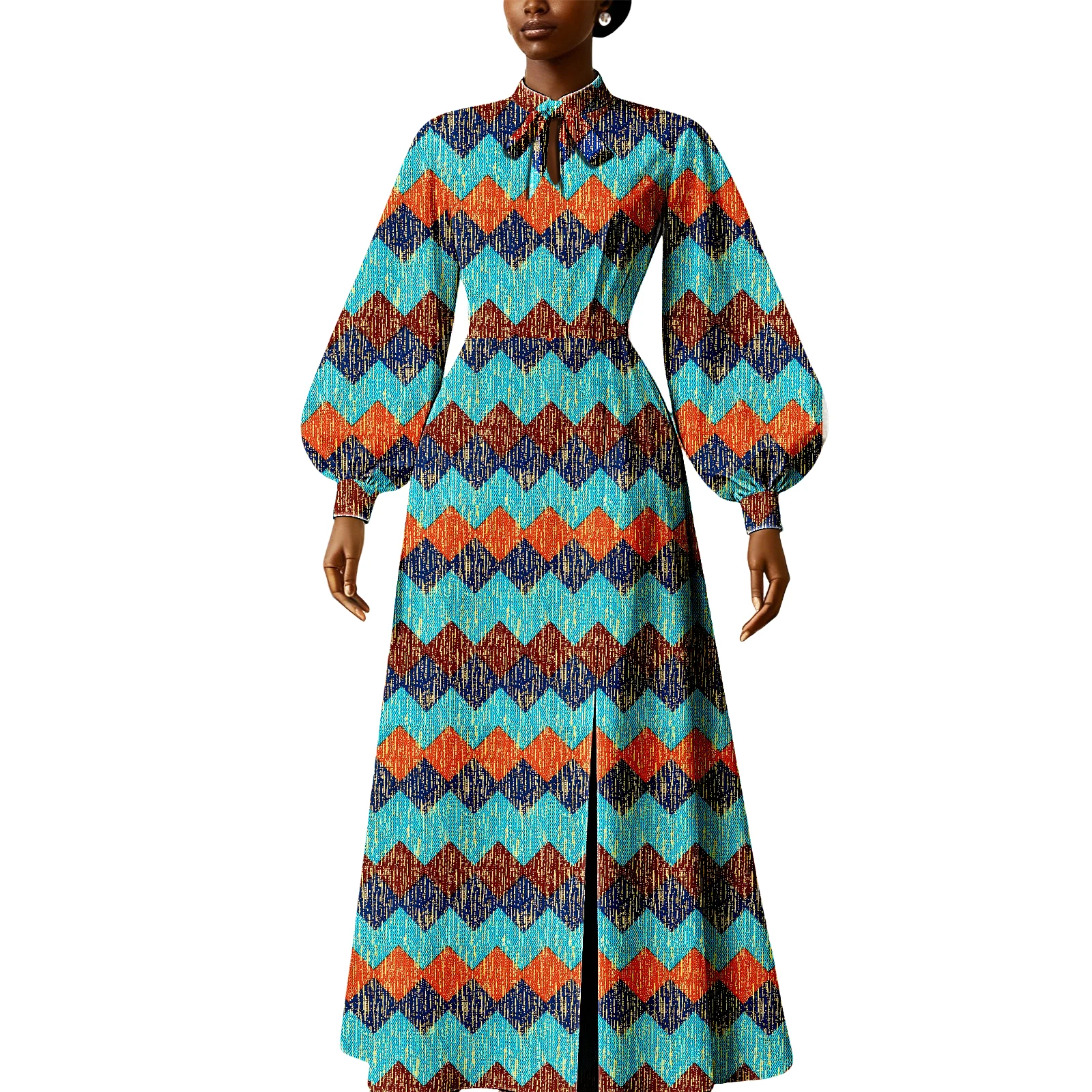 فساتين أفريقية للنساء ملابس Kente قماش شمع طباعة فستان أنقرة هدايا غير رسمية لحفلات الزفاف