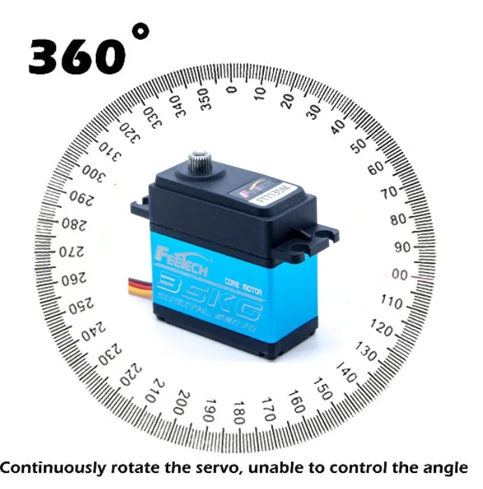 DS3235Mg 30Kg 35Kg Core Servo 7.4V 8.4V Servomotore digitale Metal Gear per robot Rc/robot Dog/ai Robot