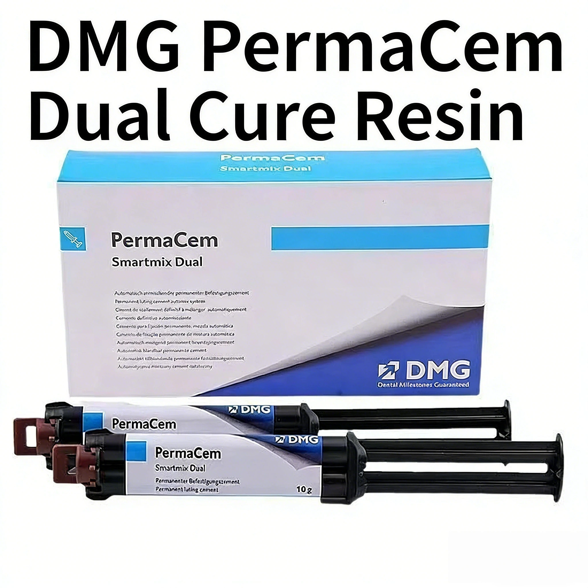 1 Box Germany DMG Perma Cem Dual Cure Resin Cement Dental Luting Bonding Agent for Crown Bridge Restorations