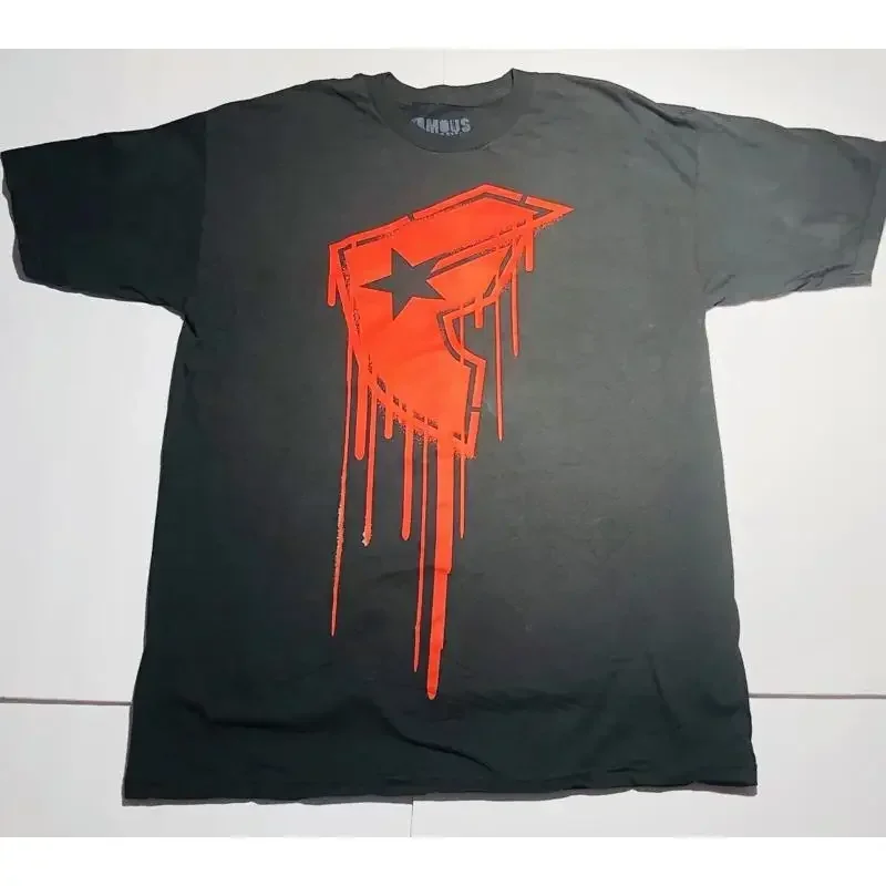 Famous Stars Straps Mens Black S Cotton T Shirt Travis Barker Sz L