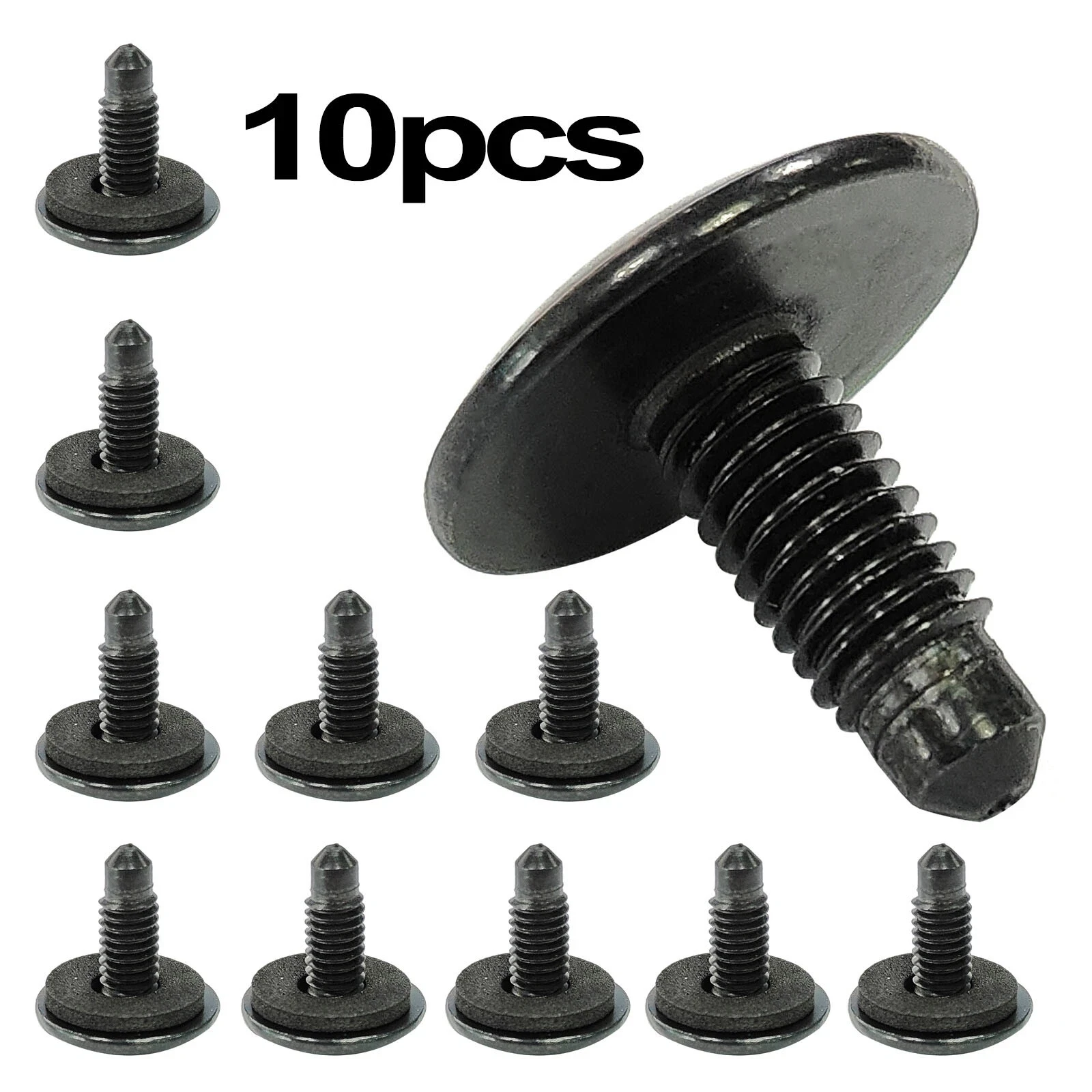 10pcs Car M6 Roof Panel Rack Holes Blanking Screws Bolts OEMWHT006148 For VW Transporter T5 T6 T6.1 2003-2021 Car Accessories