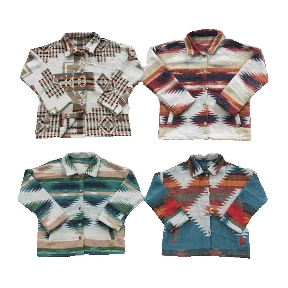 

Baby kids clothing Sibling boys and girls Baby's Western Aztec Sibling Jackets, Kids Cardigans