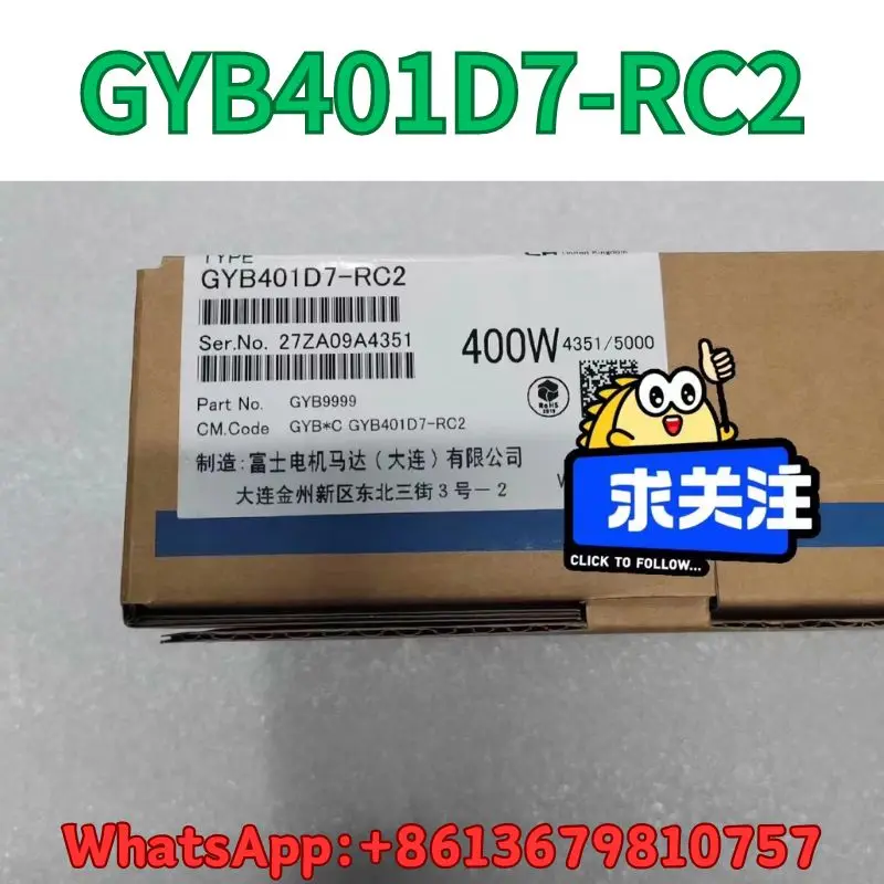 brand-new GYB401D7-RC2 400W servo motor Fast Shipping