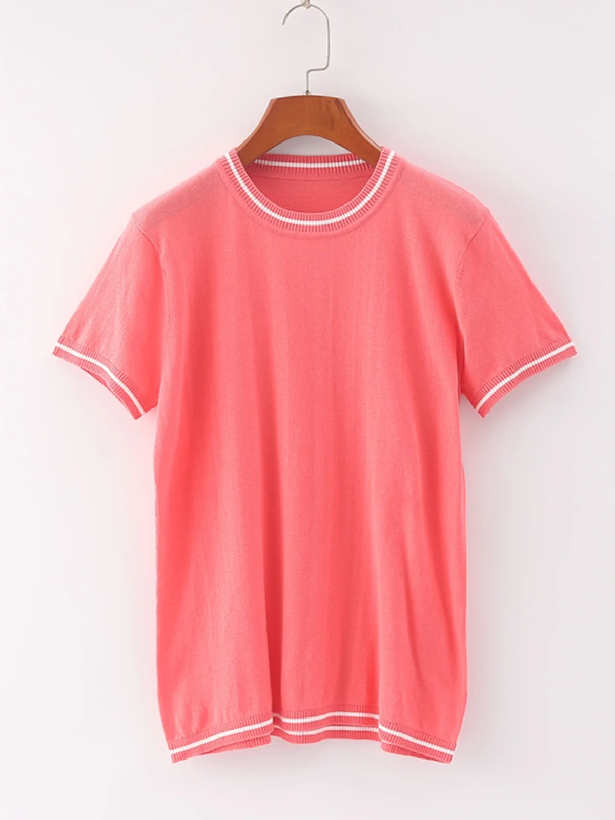 

Свободный круглый вязаный свитер Ne ort Sve, модный корейский женский летний свитер, Новое поступление, брендовый трикотаж 2F033