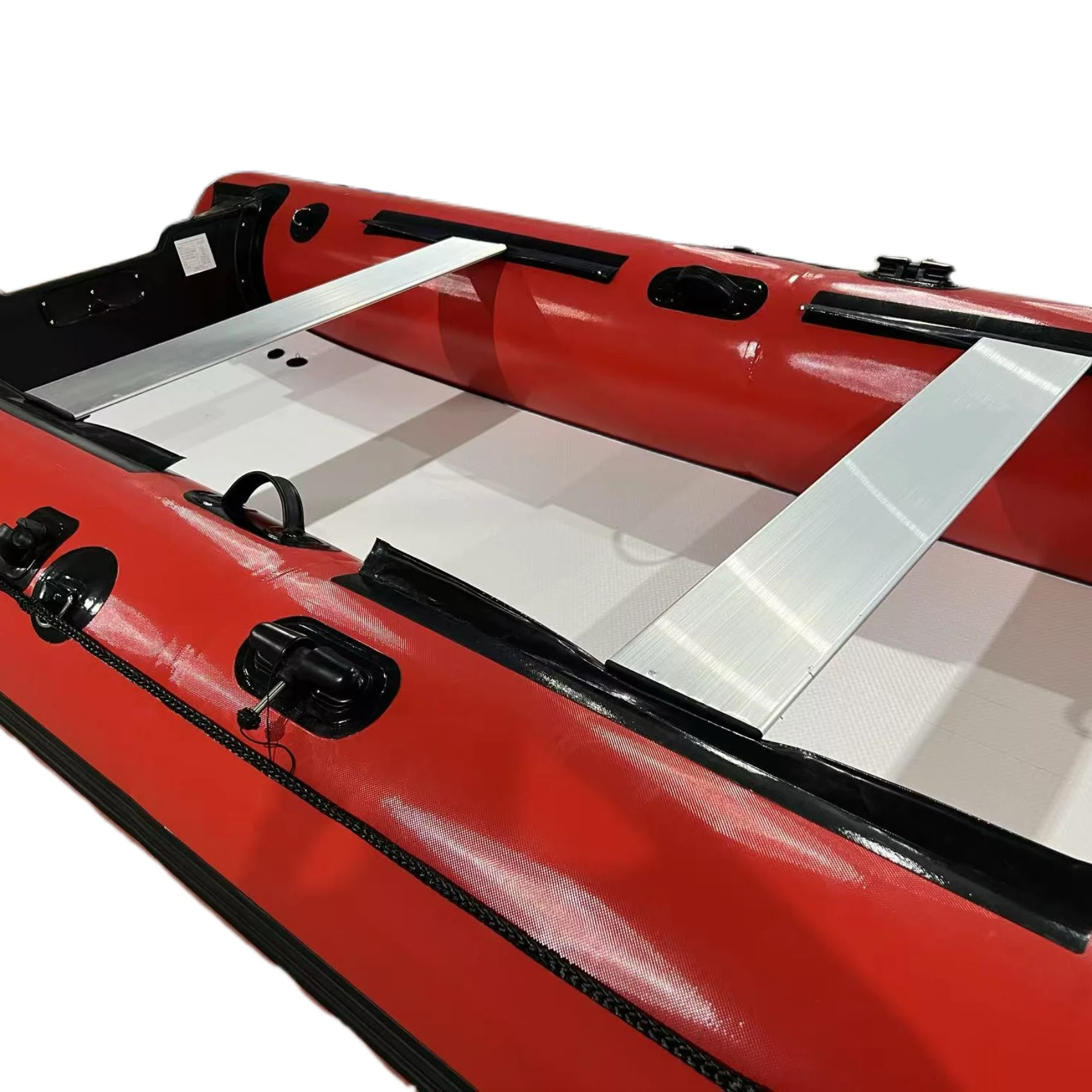 

3m Inflatable PVC Aluminum Catamaran Ocean Going PVC Fishing Boat Water Entertainment Lake Sports Style Rowing Boat