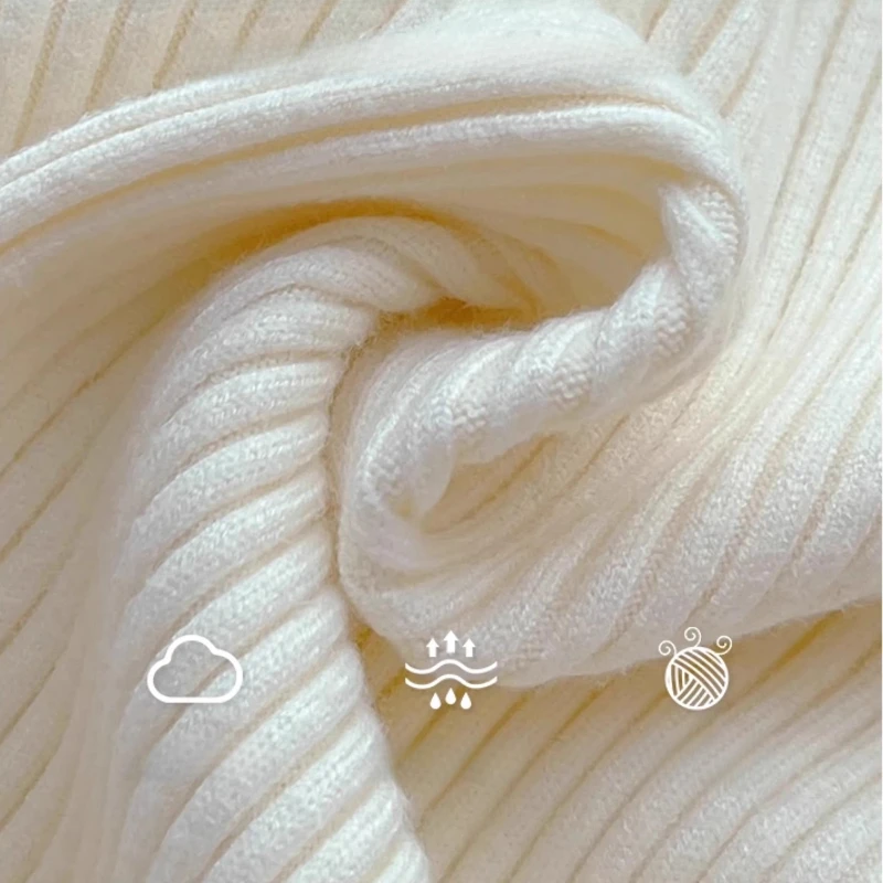 Jerséis elegantes de otoño e invierno para mujer, suéter básico cálido de manga larga con cuello alto informal, jerséis de punto, Tops ajustados de Color sólido 2025