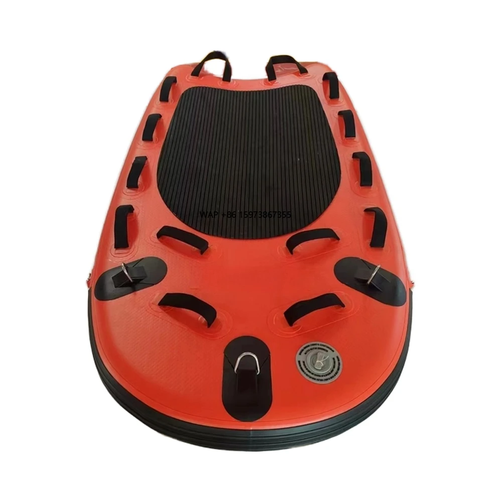 

HOYANG Orange PVC Inflatable Stand up Paddle Board with Pump & Repair Kit for Lakes & Rivers