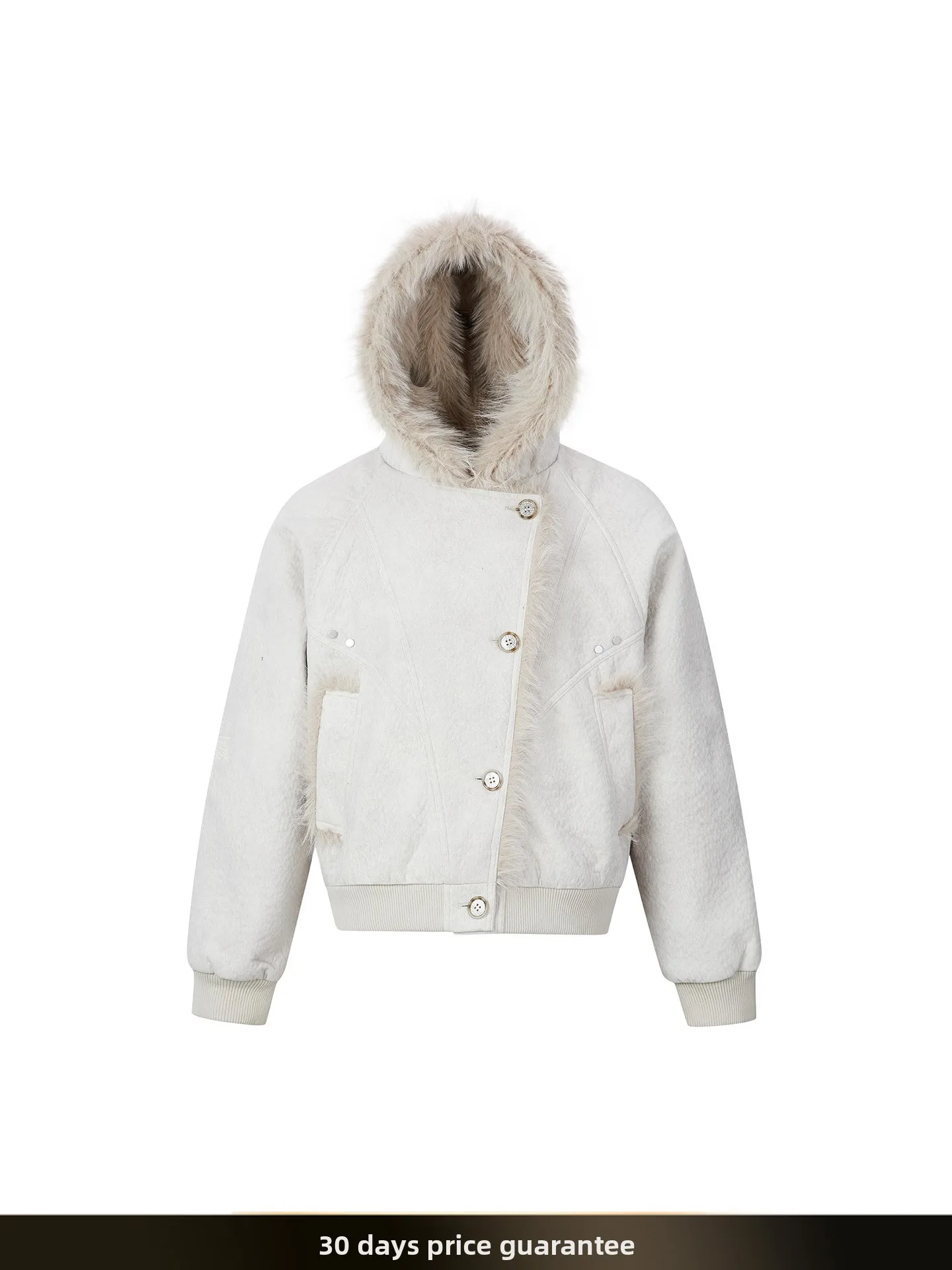 

Мужская зимняя теплая куртка в американском ретро-стиле, свободного кроя, из хлопка, с меховым воротником, для пар, молодежная, повседневная, из полиэфирного волокна