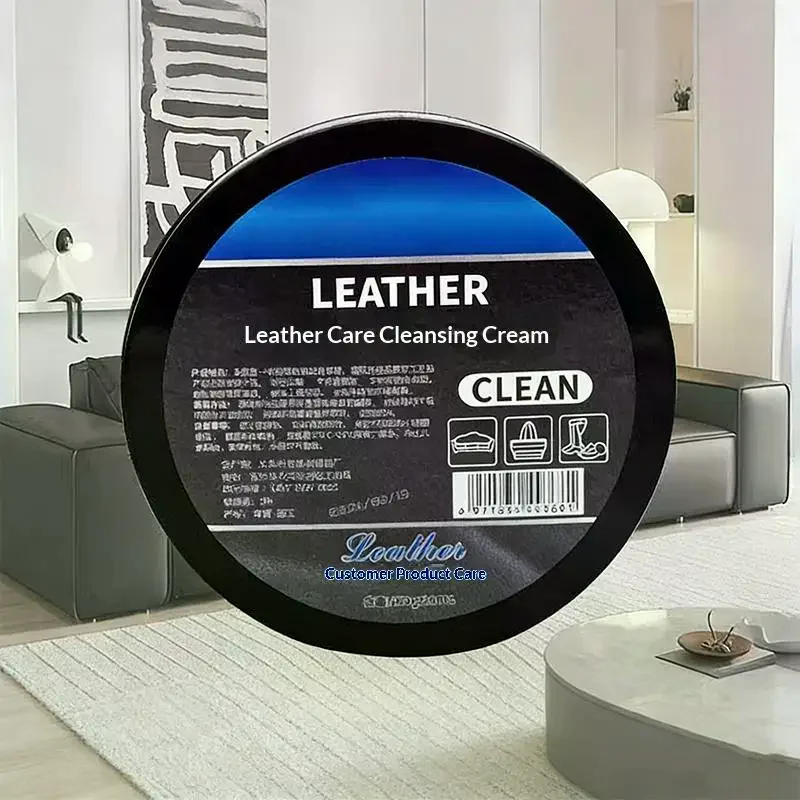 Hot 120g Household Leather Care Cleaner Leather Care Cream Maintenance Cream Sofa Shoe Descaling Decontamination Cleaning