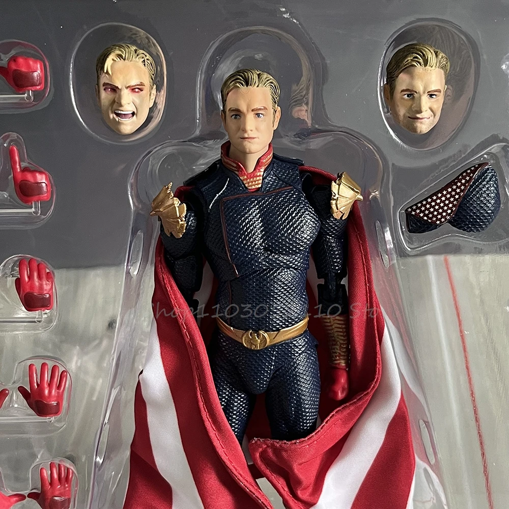 Anime Mafex 151 The Boys Homelander 269 Homelander Blood splatter Figure Model Movie Birthday Christmas Gifts Doll - view 3