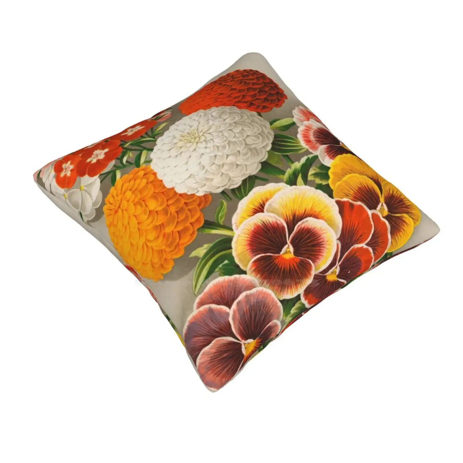 Pansies & Home Sofa Car Cushion Cover Pillowcase