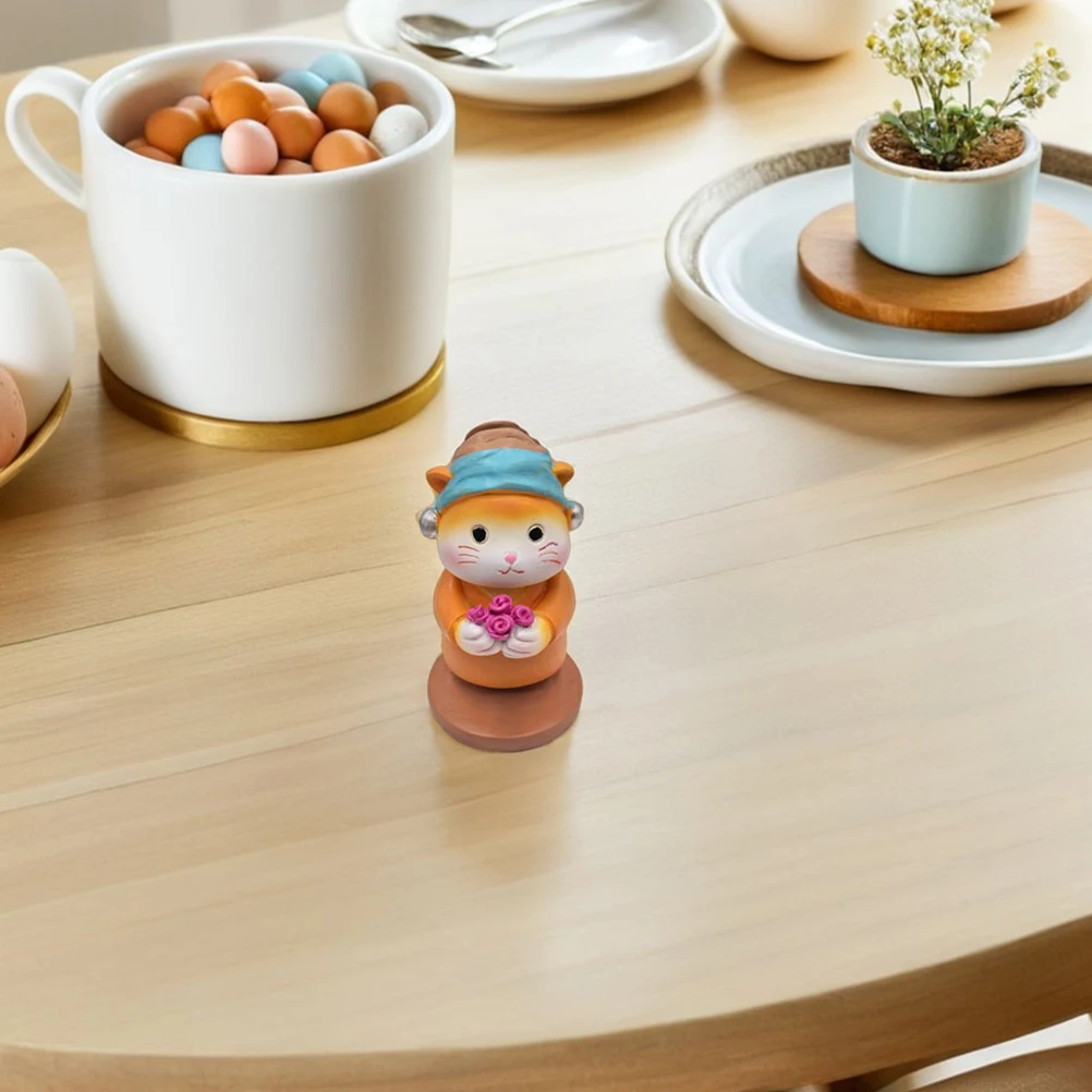 

Cat Glasses Frame Cute Eyeglass Display Stand Animal Eyeglasses Holder Bracket Office