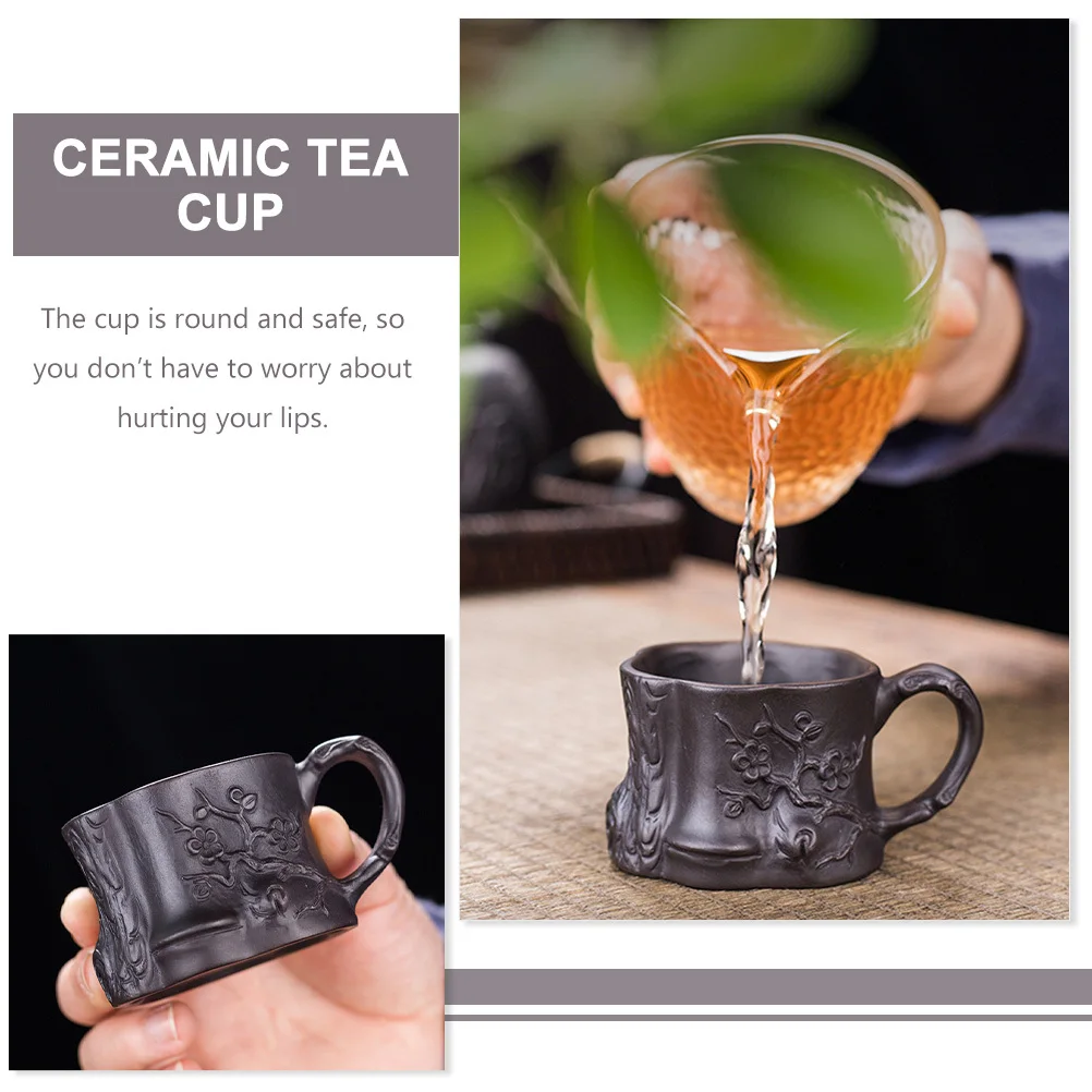

Classic Retro Ceramic Tea Mug Lightweight Design for Office Home Decorative Anti-Scalding Tea Cup Decorative Ceramic Mug
