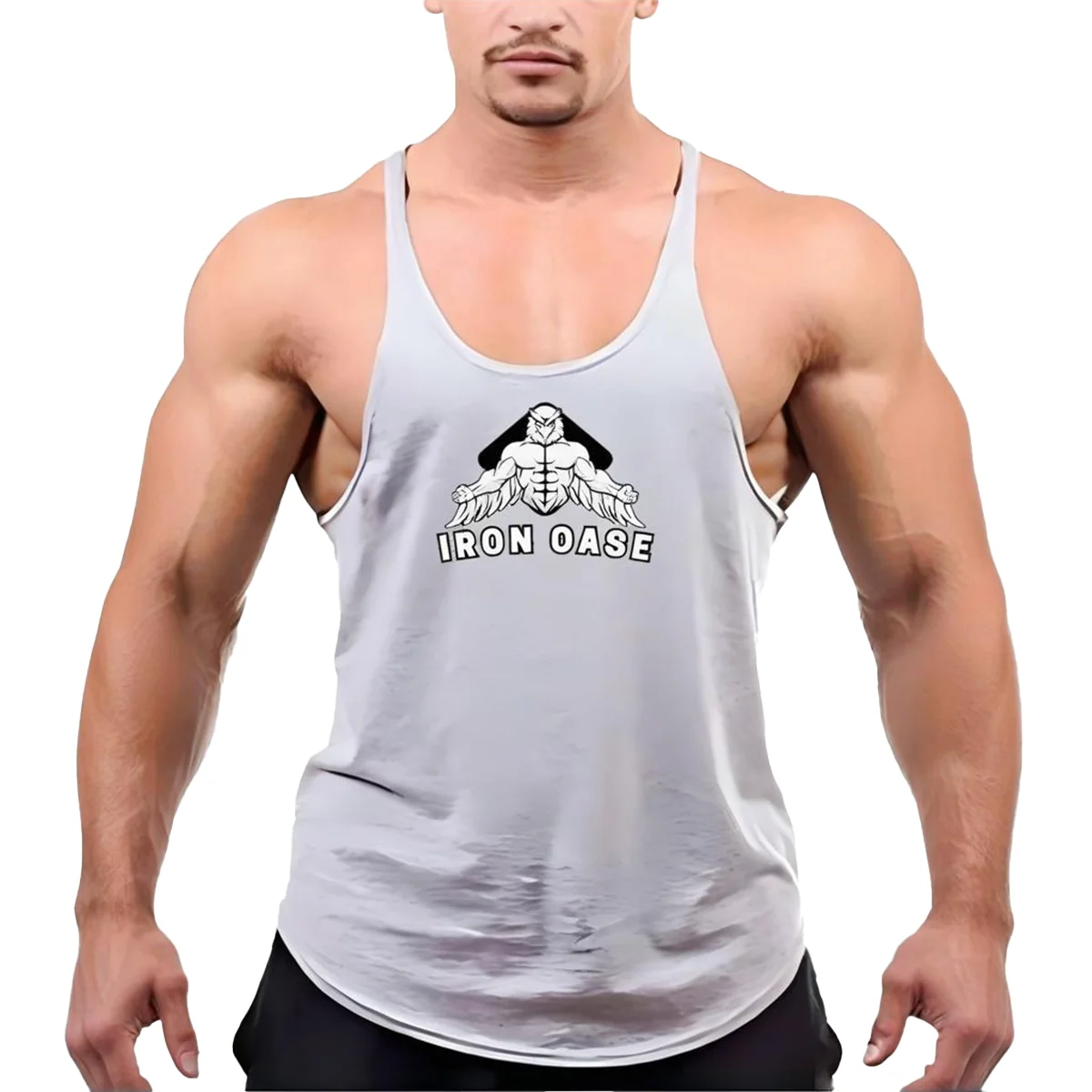 

Brand vest muscle gym men's vest sleeveless clothing fitness vest fitness exercise and bodybuilding vest