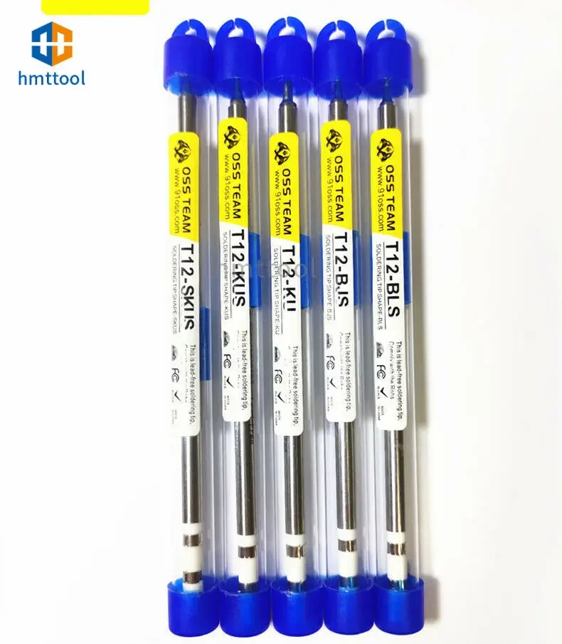 

7pcs/set OSS Heat Conductive Heating Element Soldering Iron Tips T12 Heating Core For OSS T12 Soldering Station